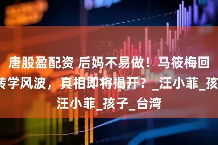 唐股盈配资 后妈不易做！马筱梅回应两孩转学风波，真相即将揭开？_汪小菲_孩子_台湾